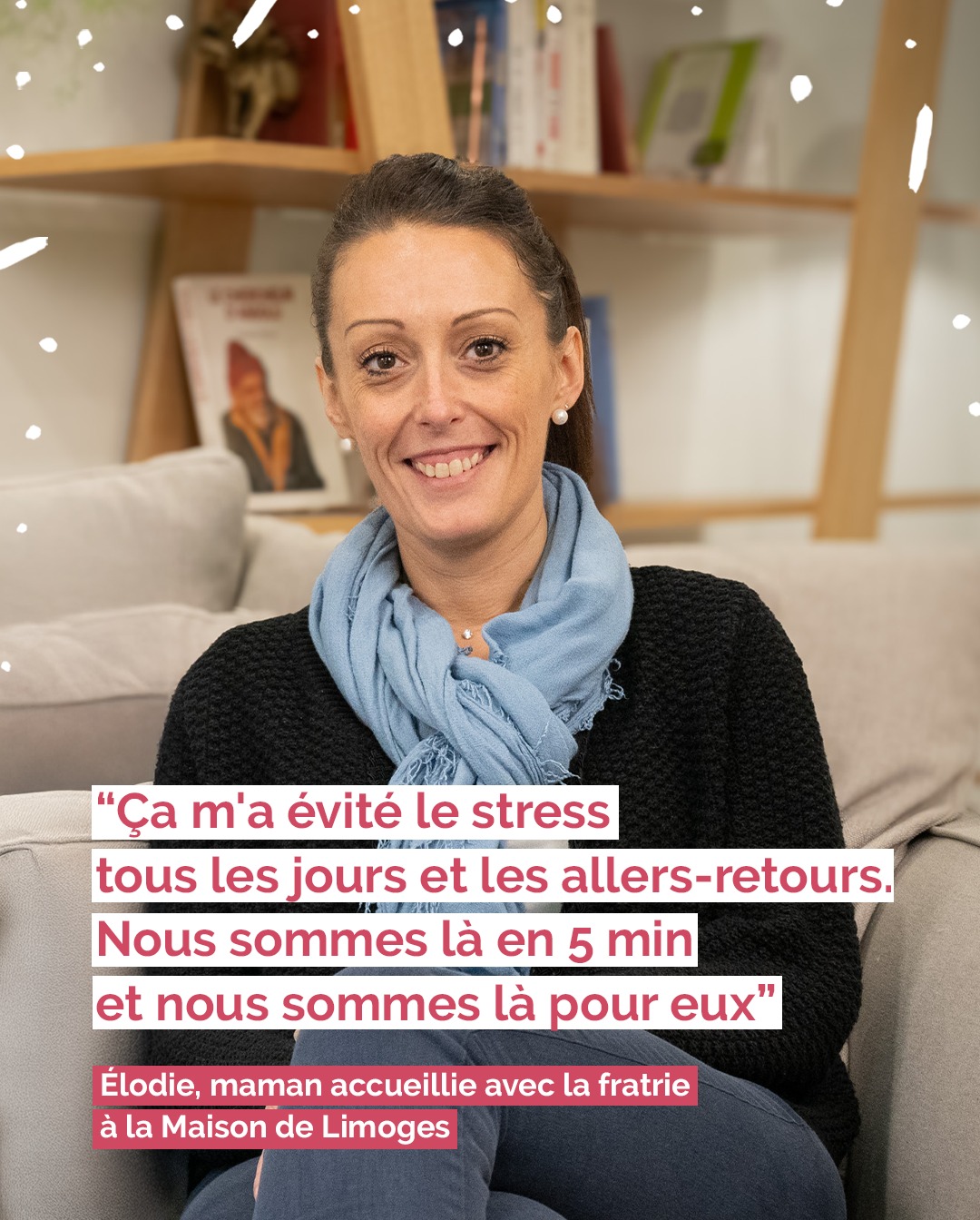 Témoignage d'Elodie, maman accueillie à la Maison Ronald McDonald de Limoges