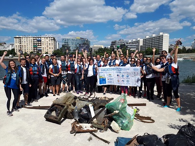 Plus de 70 collectes de déchets ont été organisées avec des collaborateurs Bouygues Telecom