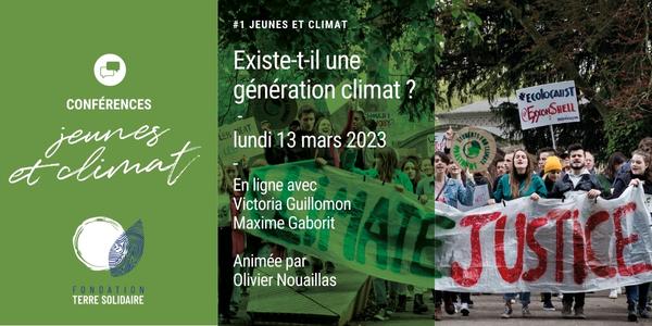Conférence : Existe-t-il une génération climat ?