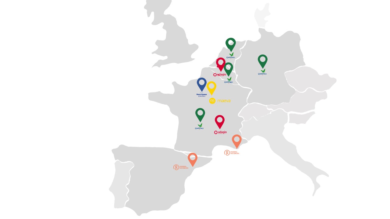 Carte Europe Appel à projets 2022