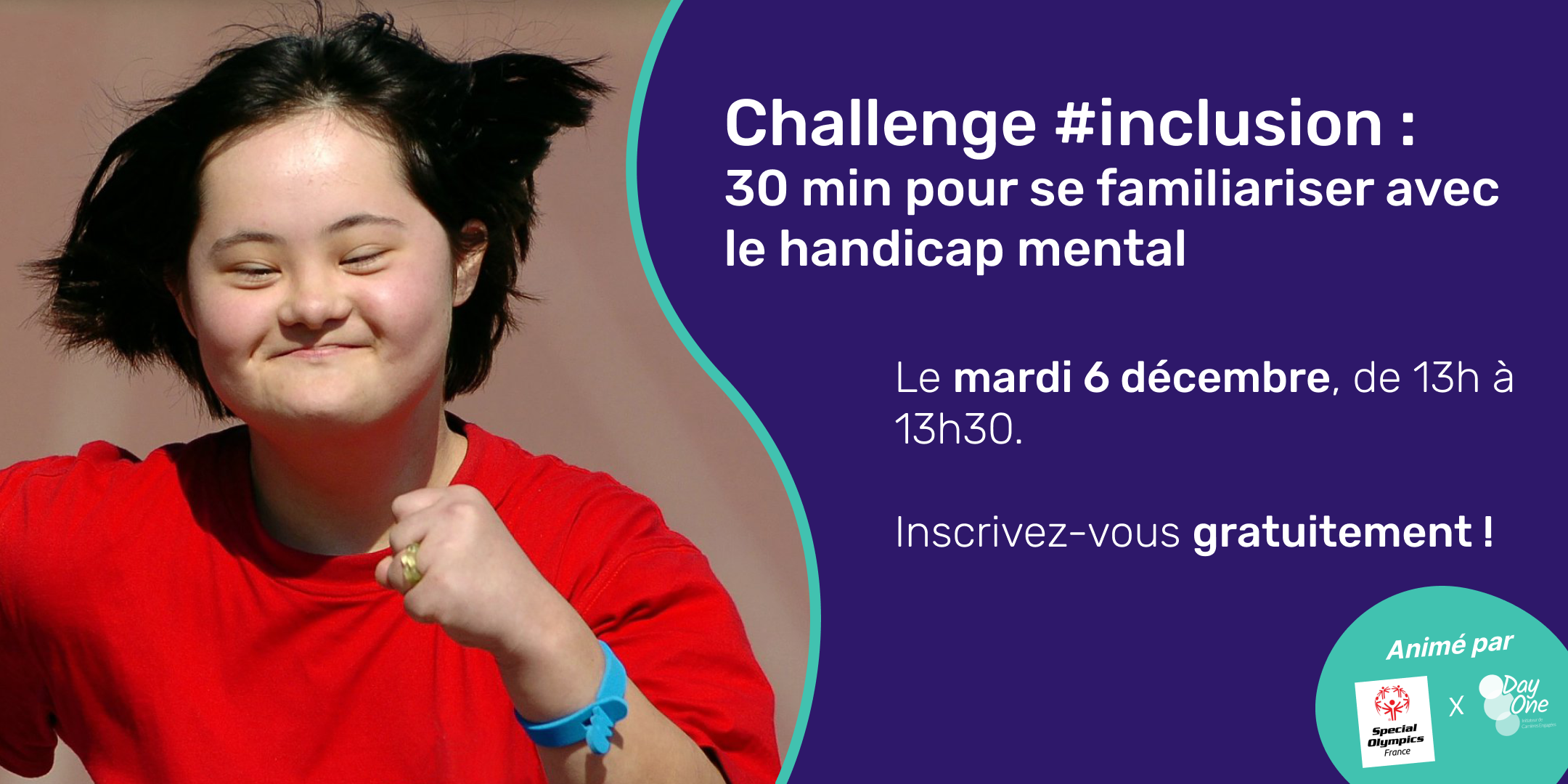 [WEBINAR] Challenge #inclusion : 30 minutes pour se familiariser avec le handicap mental