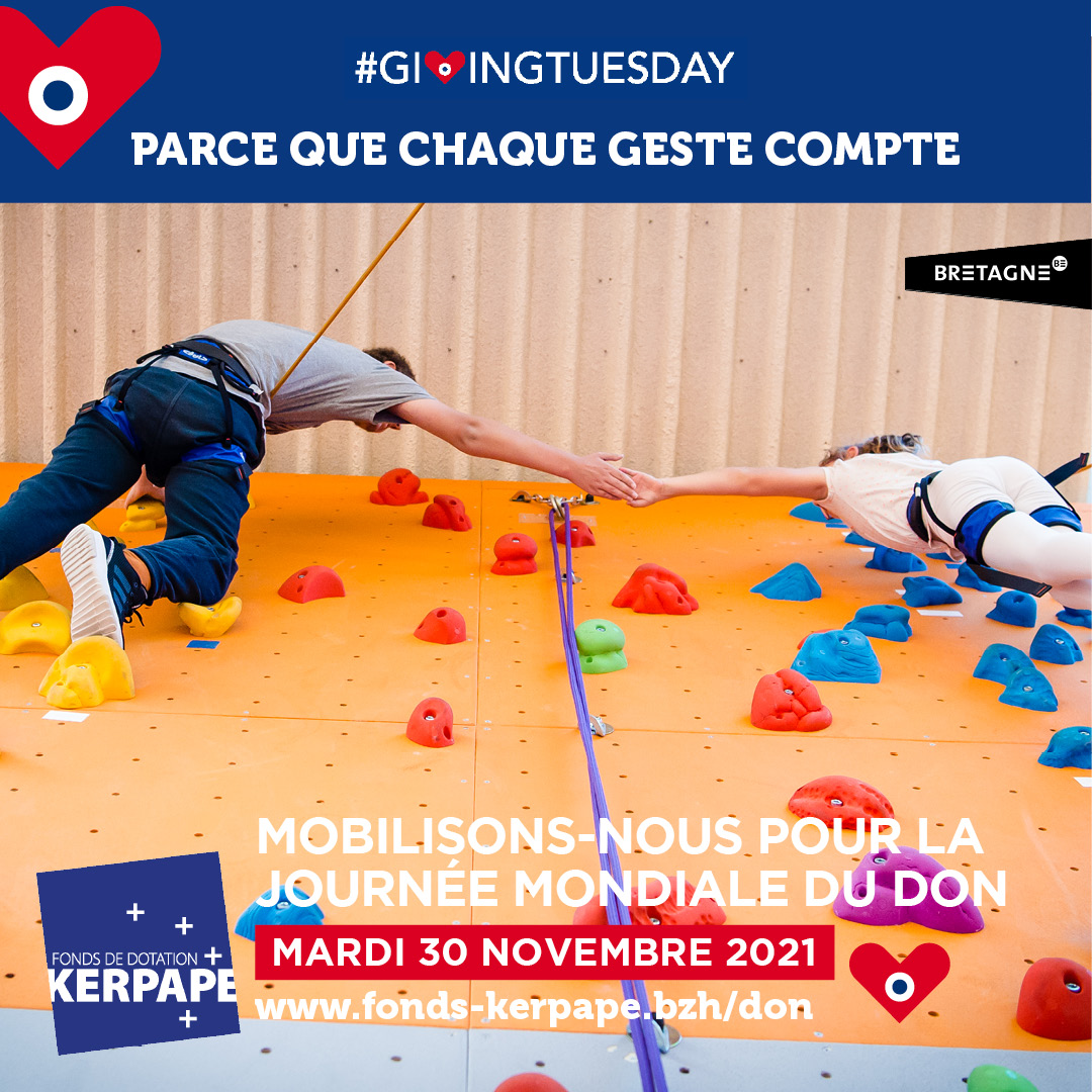 Fonds de dotation kerpape #givingtuesdayfrance 2021