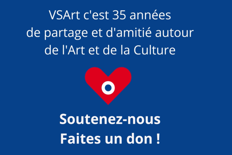 Giving tuesday : l'association VSArt a besoin de vous