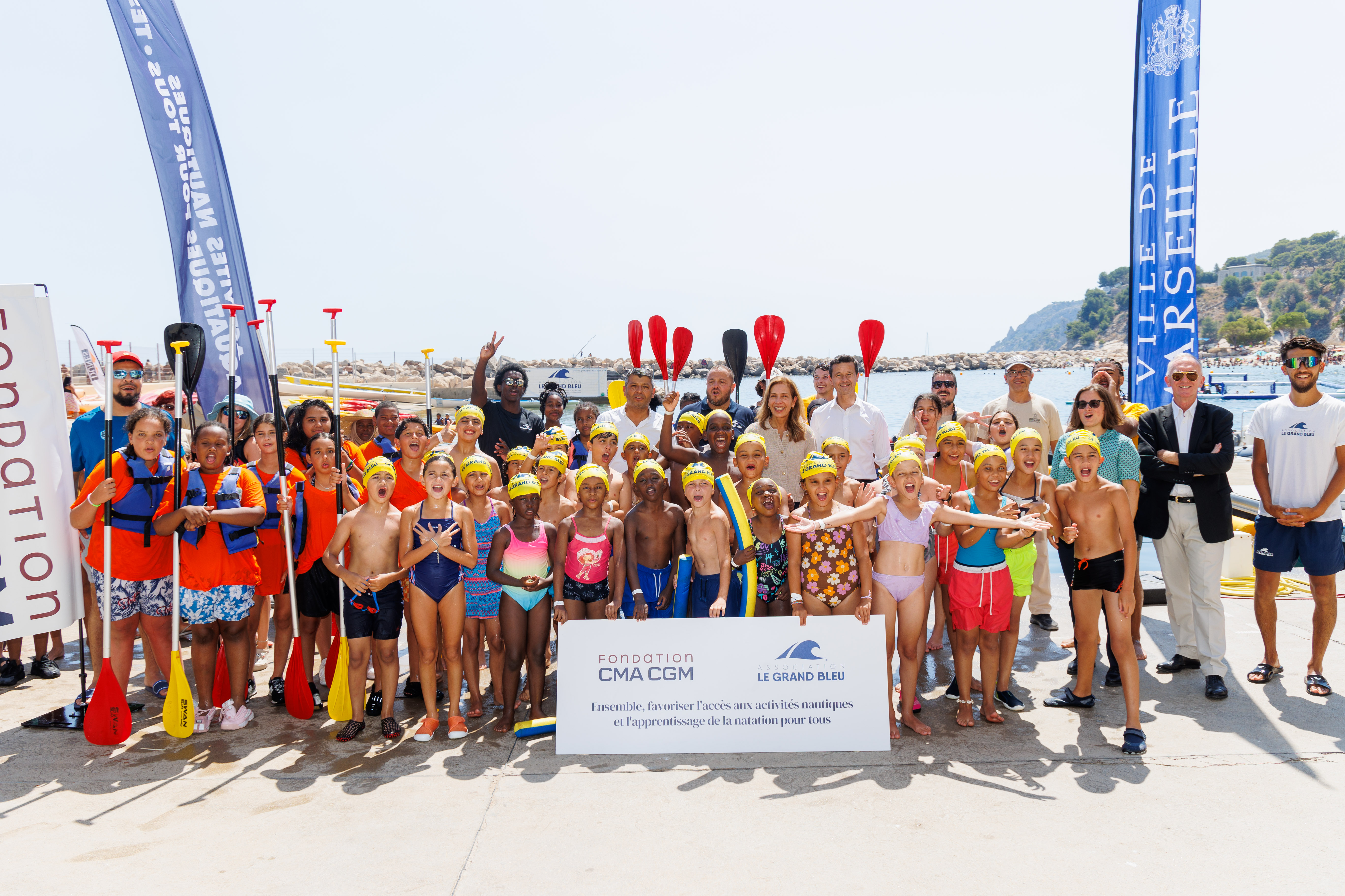 Soutien de la Fondation CMA CGM au Grand Bleu