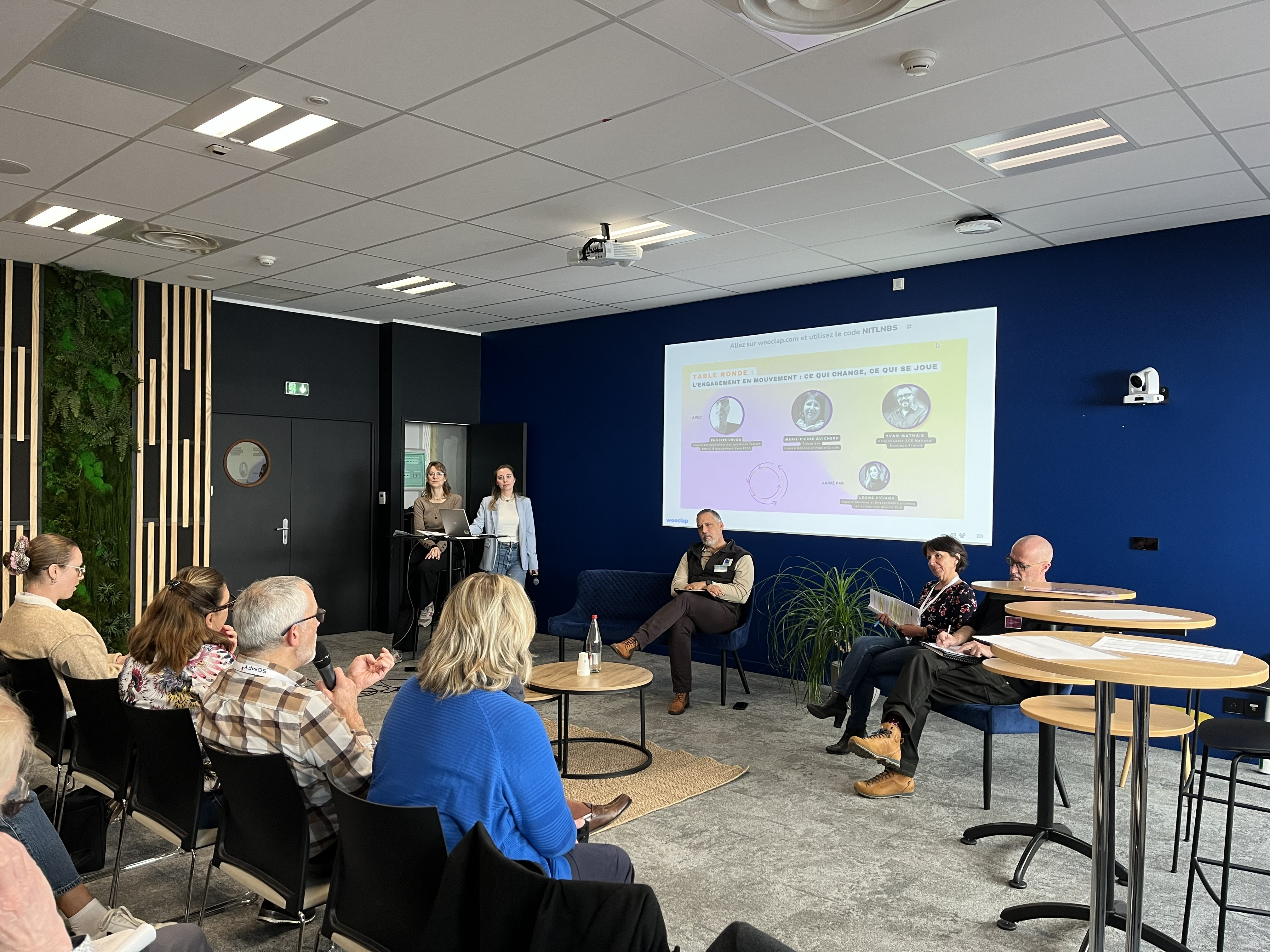 Table ronde l'engagement en mouvement : ce qui change, ce qui se joue