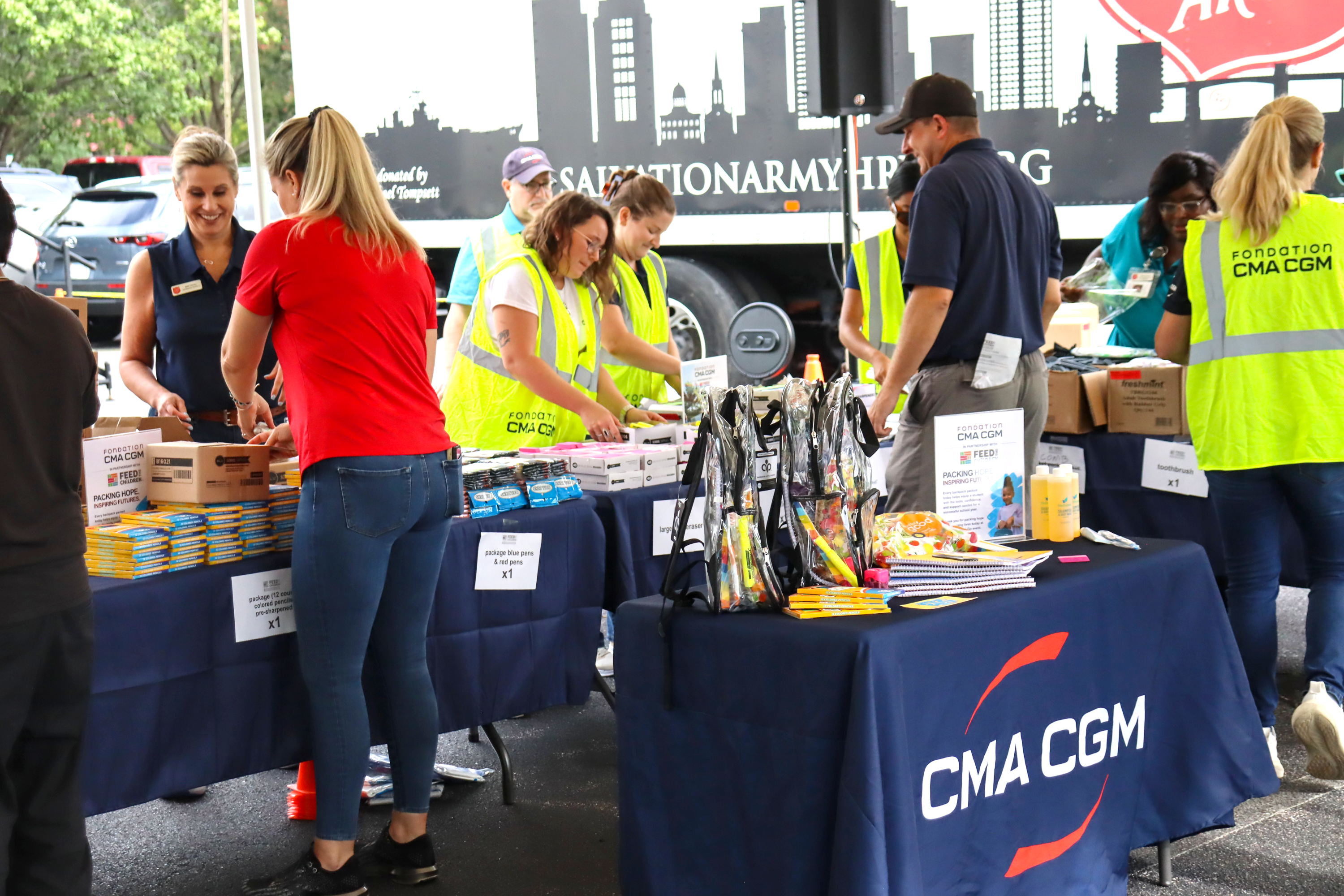 La Fondation CMA CGM mobilisée aux côtés de l'ONG Feed the Children