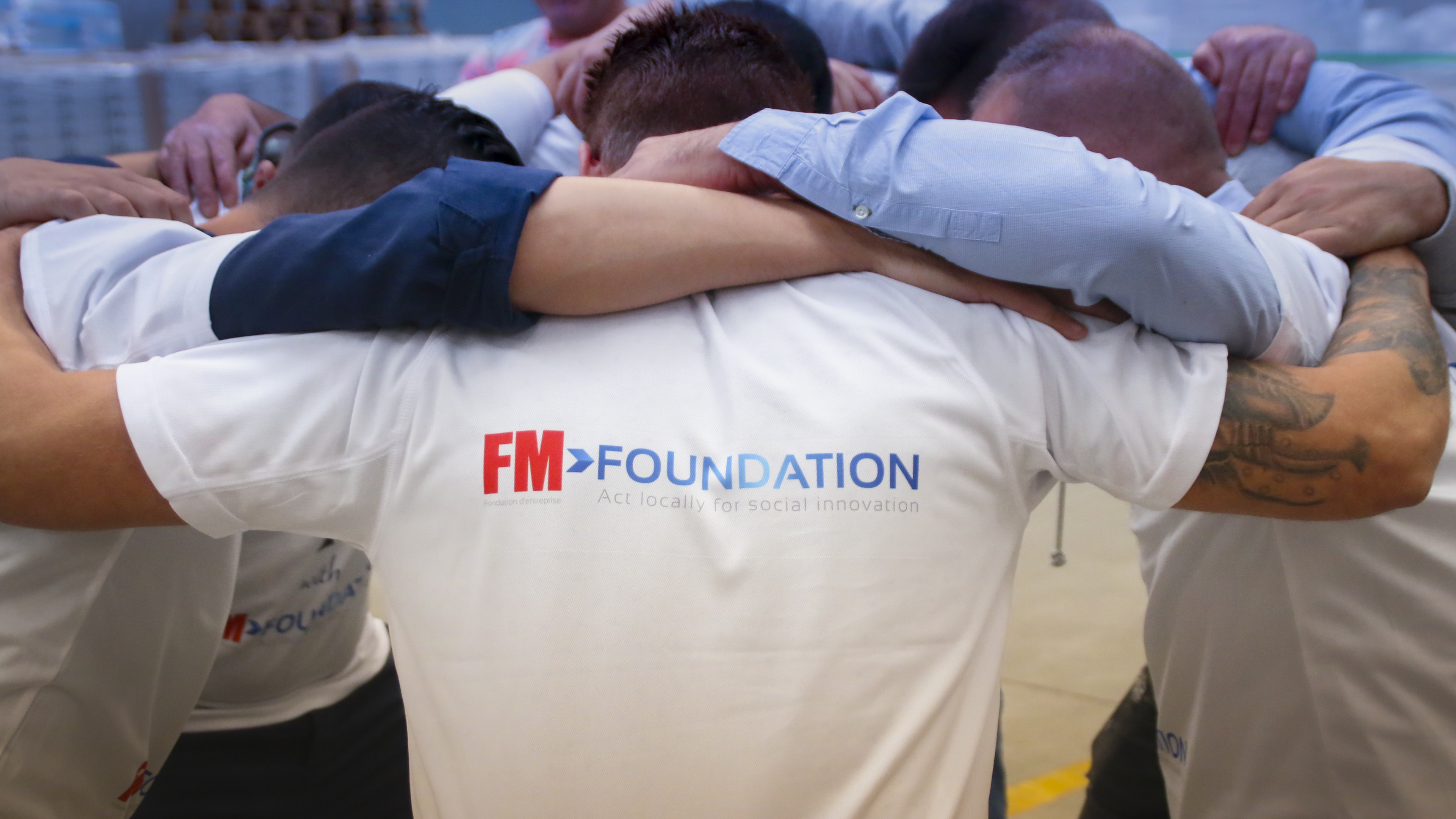 Des collaborateurs impliqués avec la fondation du grope FM