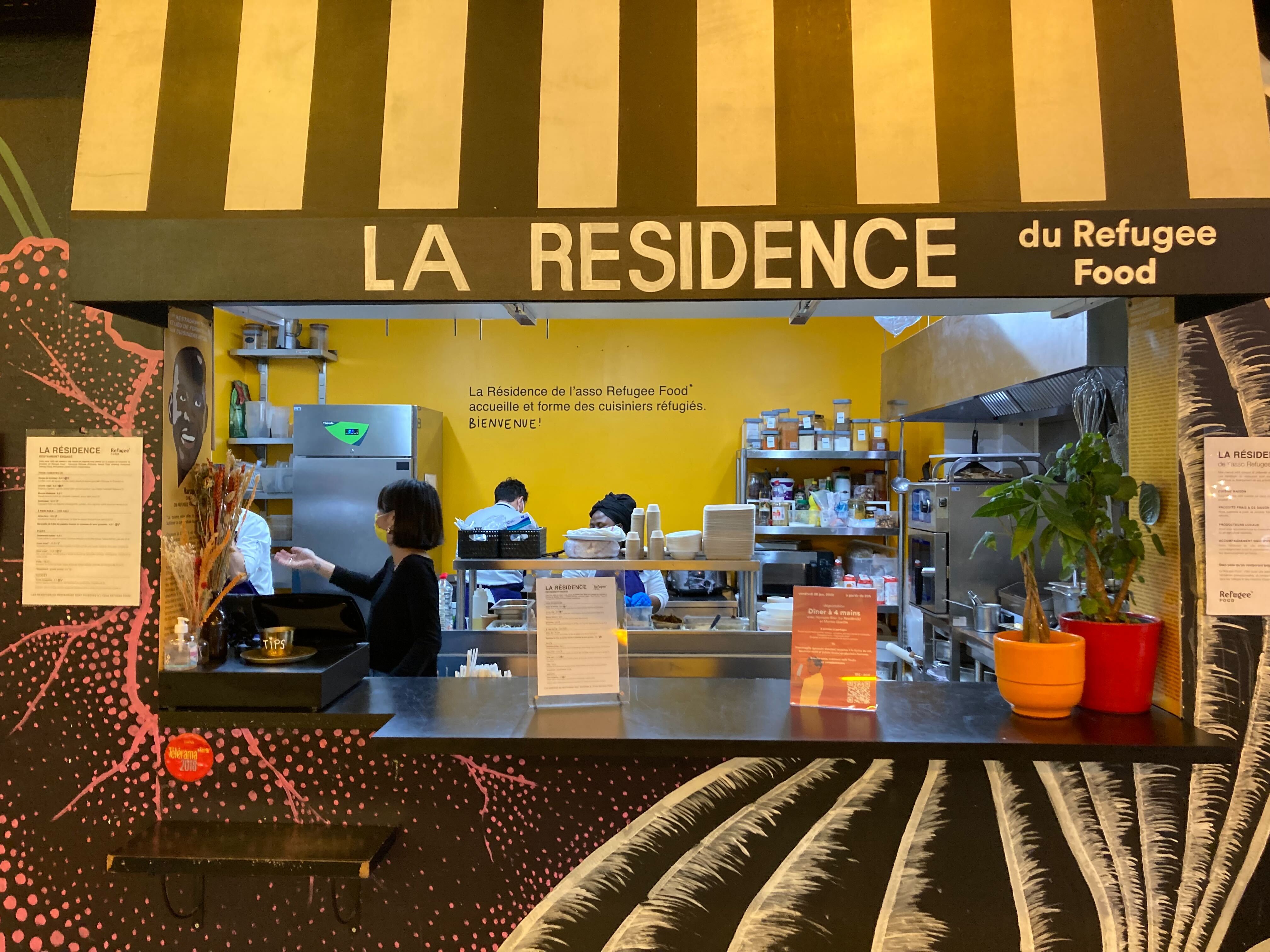 La Résidence, restaurant du Refugee Food