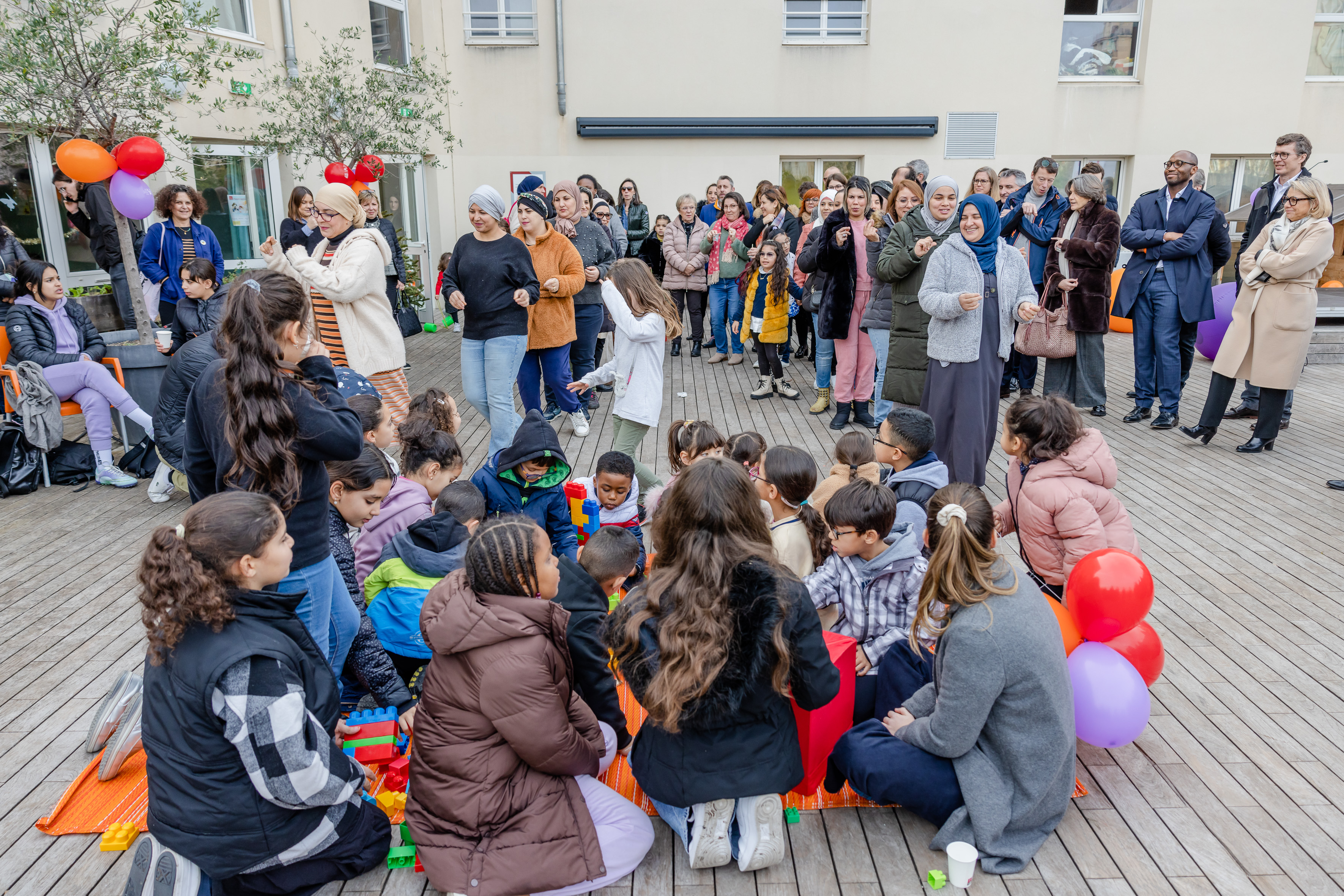 Les familles soutenues par la Maison des Familles de Marseille by Les Apprentis d'Auteuil soutenue par The Human Safety Net, fondation mondiale de Generali.