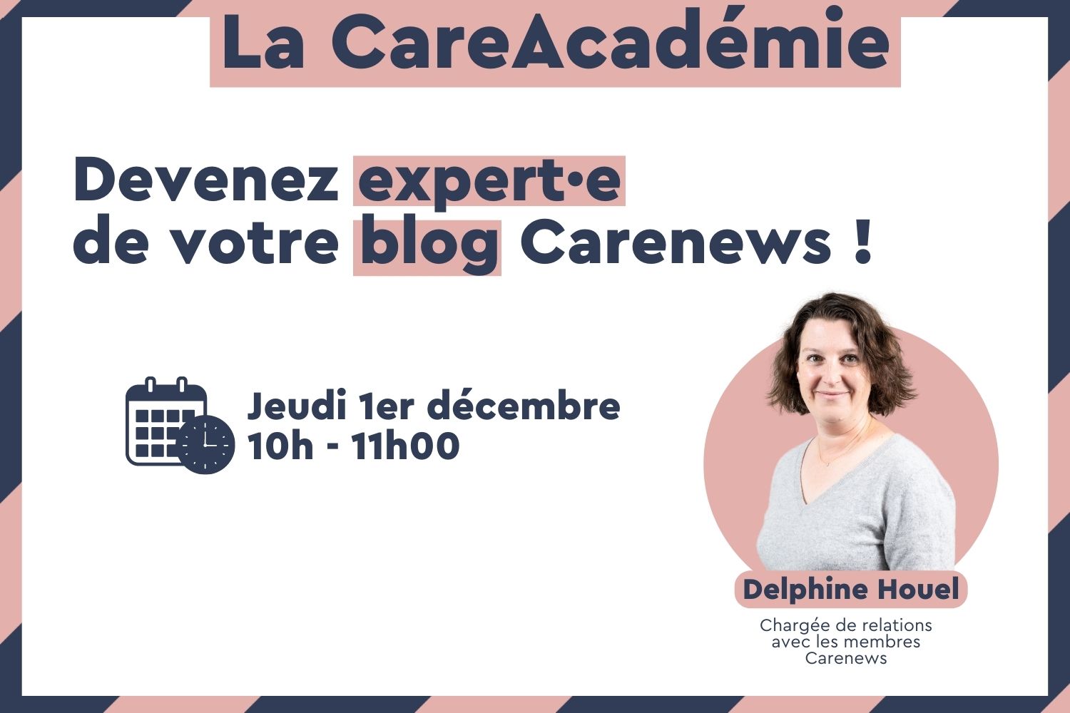 CareAcadémie : devenez expert·e de votre blog Carenews