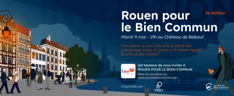 LÉA lauréate de la Nuit du bien commun de Rouen
