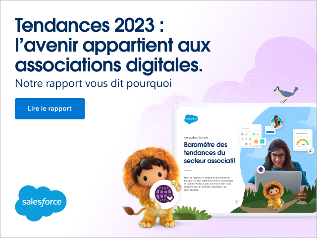 Baromètre des tendances du secteur associatif : quel rôle du numérique ? - Crédit photo : Salesforce.org