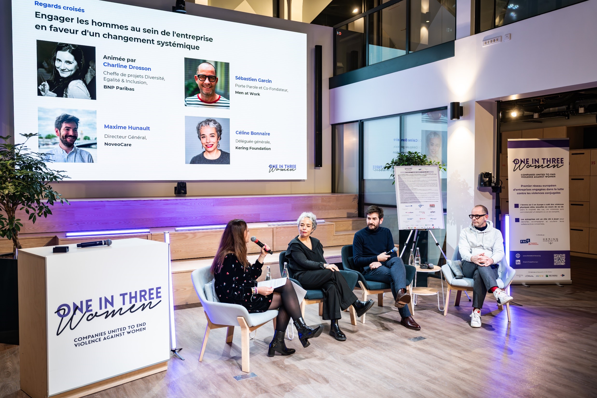 Regards croisés événement OneInThreeWomen 2025