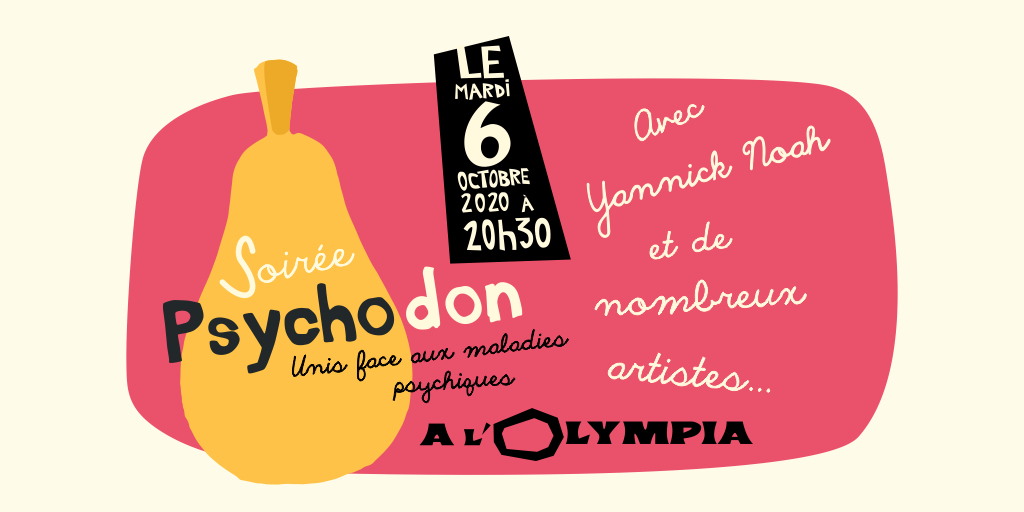 Grande soirée du Psychodon le 6 octobre 2020 à l'Olympia