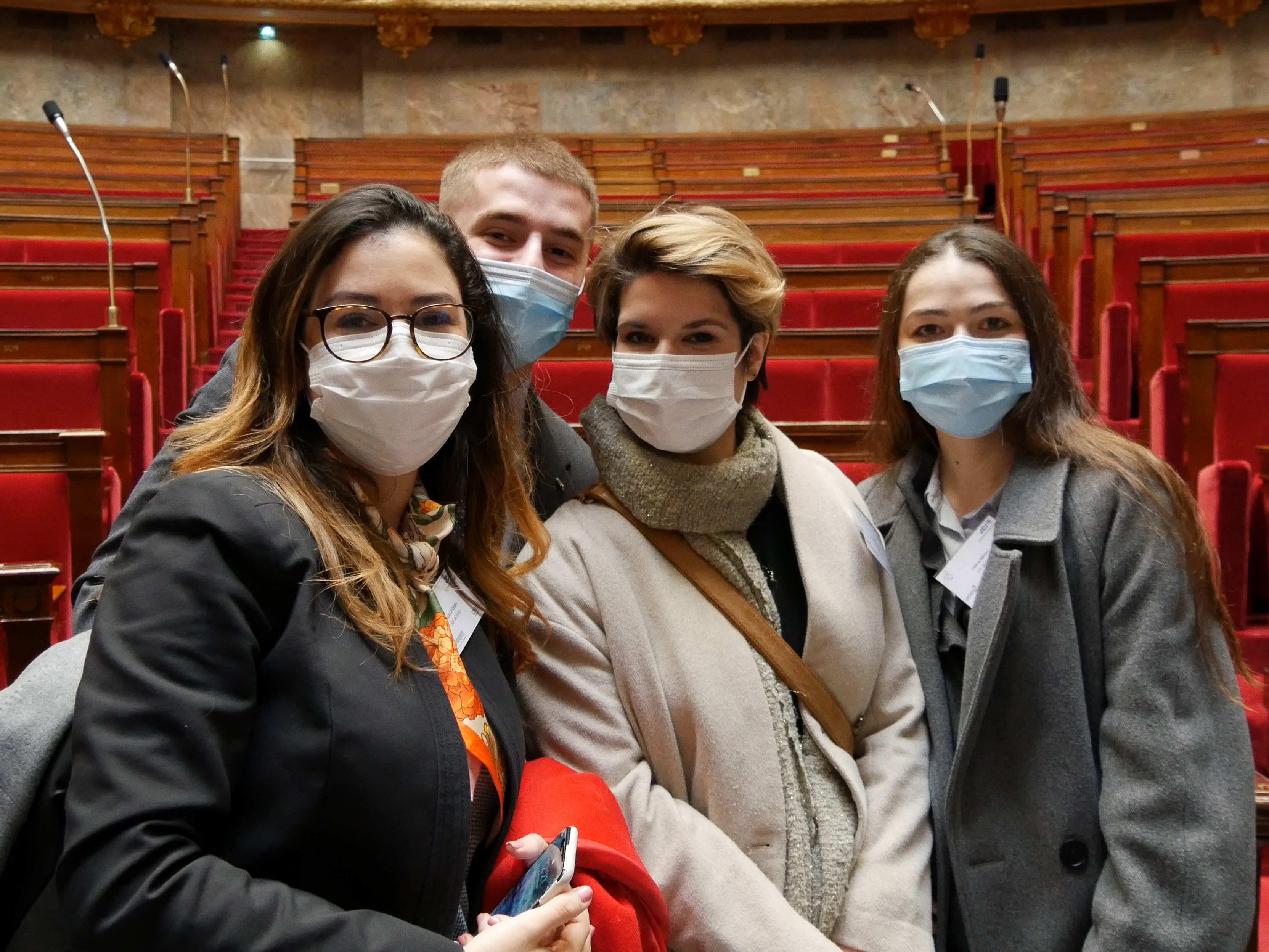 Visite de l'Assemblée Nationale