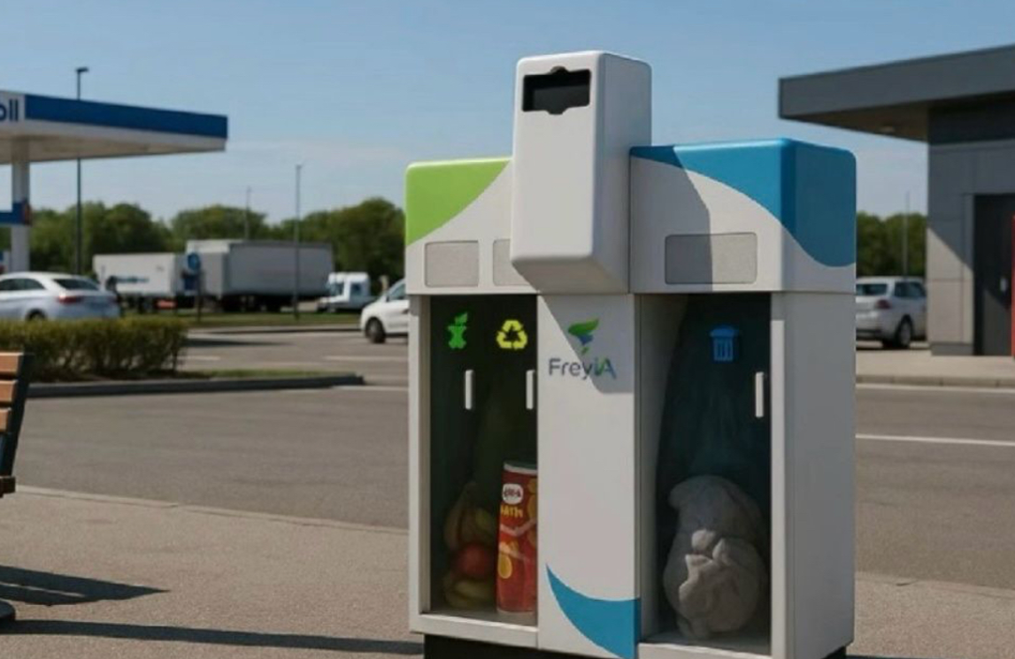 Prototype - poubelle de tri automatique FreyIA