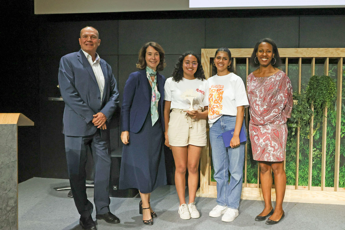 Le Prix du jury a été décerné à l’association Anestaps pour son projet de création d’une friperie solidaire à Paris. 