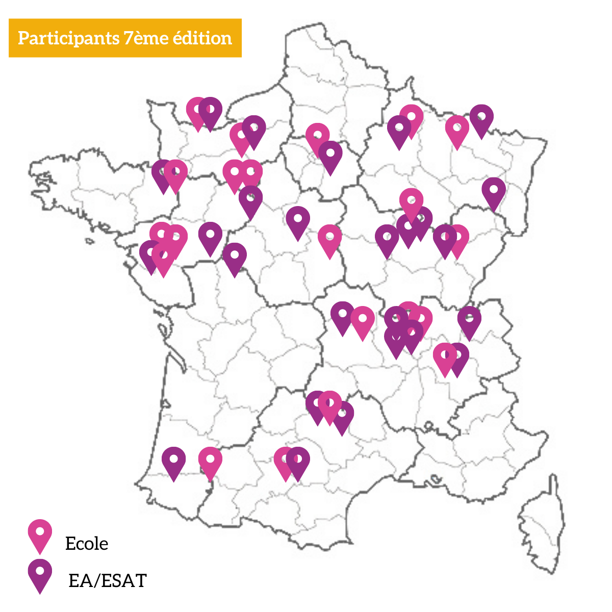 Participants de la 7ème édition du Challenge