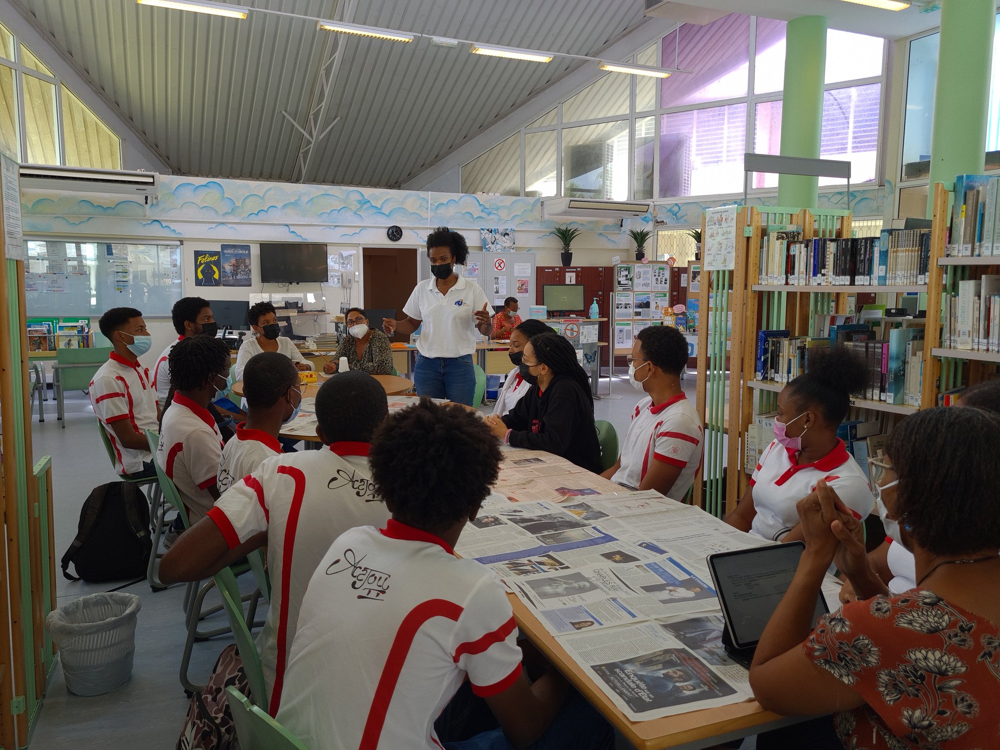 La Fondation groupe EDF engagée dans l’éducation aux médias. Crédit photo : Marthe Berthide.