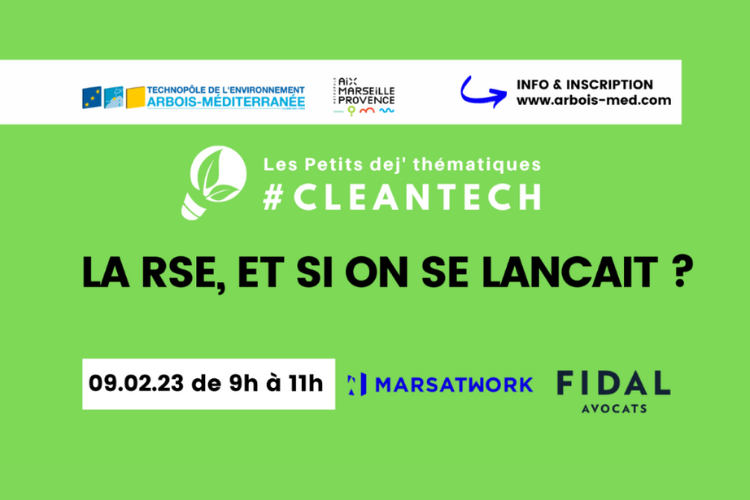 [Petit dej #Cleantech] La RSE, et si on se lançait ? - Crédit photo : DR