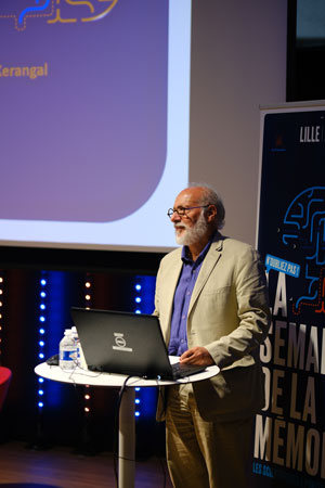 Francis Eustache lors de la Semaine de la Mémoire 2023