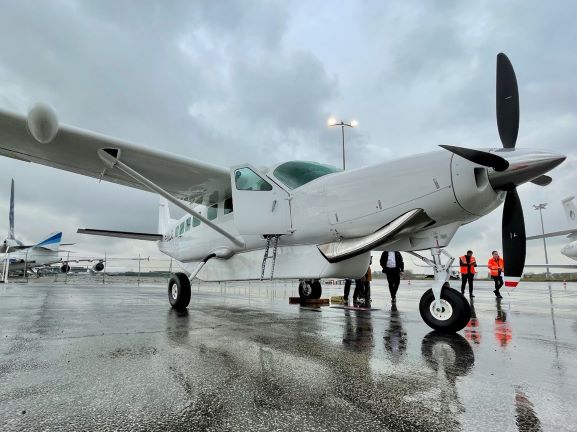 Le nouvel avion C208 Caravan d'ASF - 📸 Maxime Letertre – Groupe ADP