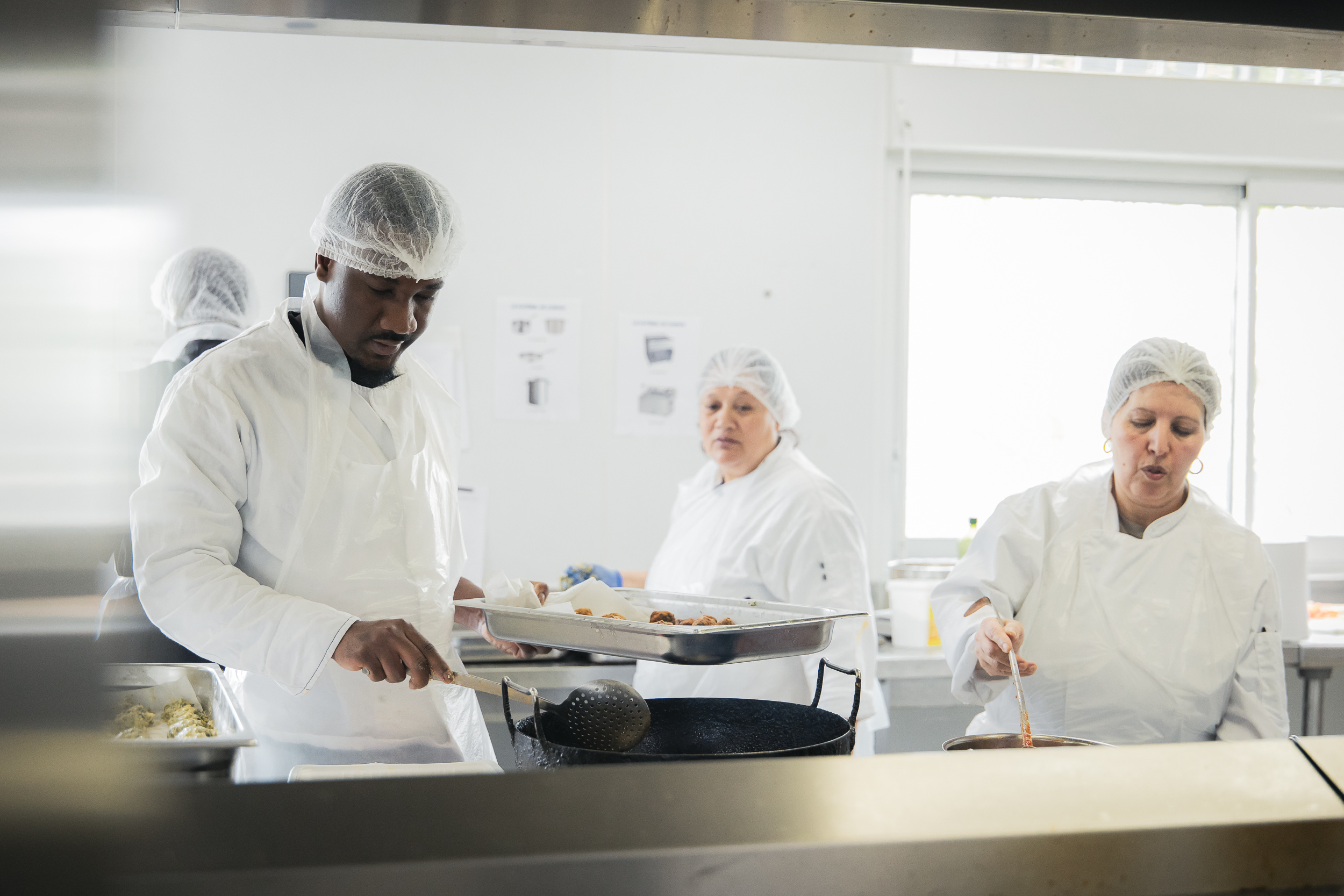 Salarié·es en cuisine de la Table de Cana Marseille