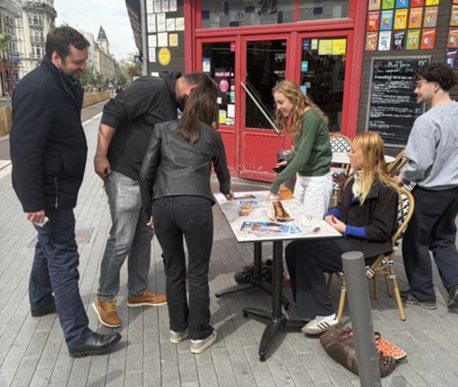 actions des étudiants de l'IESEG pour collecter des fonds