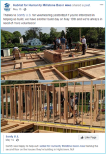 Fondation Somfy et Habitat for Humanity aux Etats-Unis