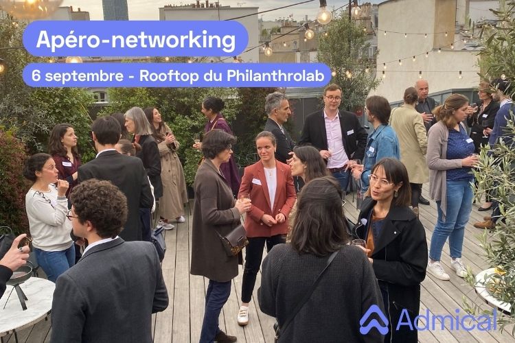 Admical vous convie à son Apéro-networking de rentrée au Philanthro-lab !