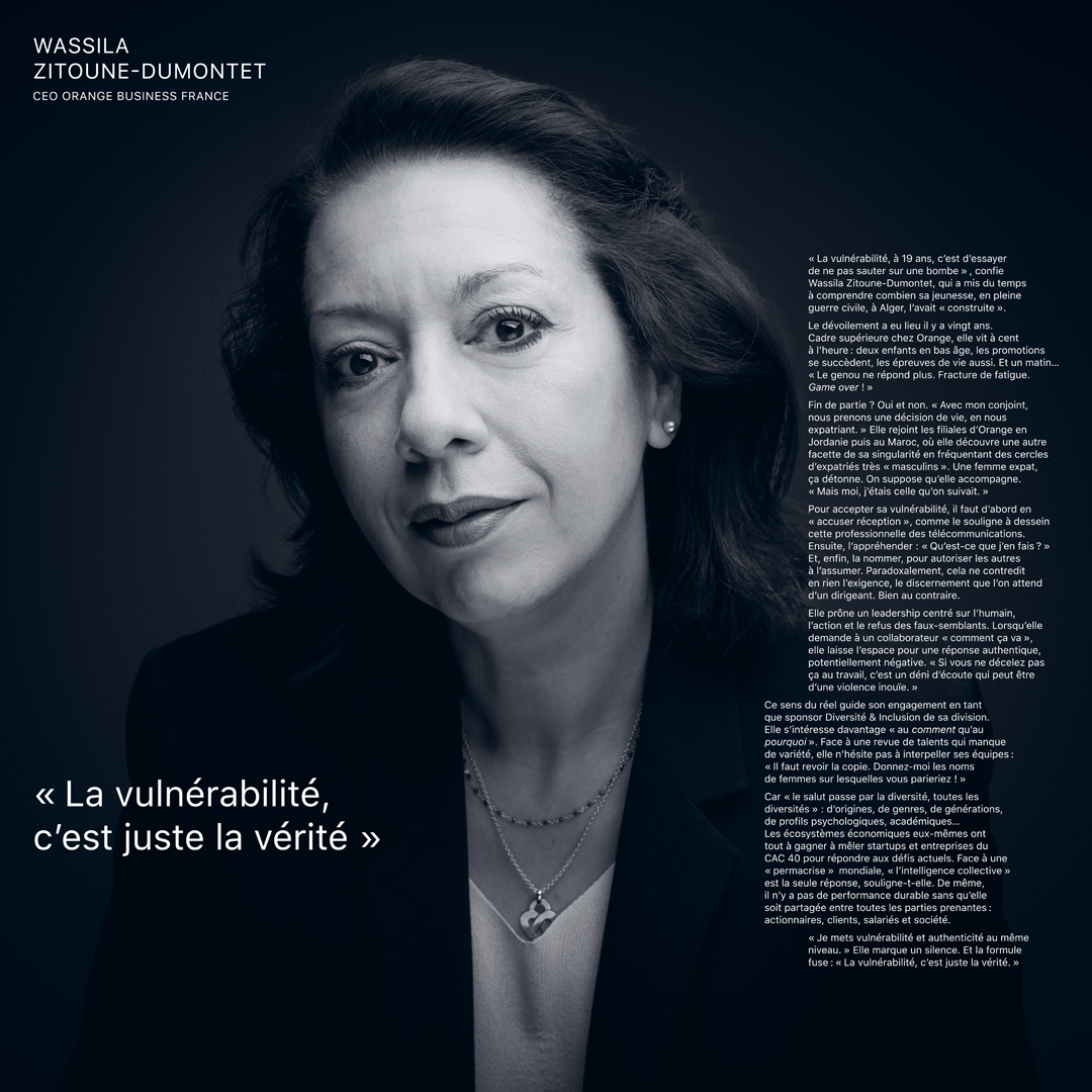Wassila Zitoune-Dumontet, PDG d'Orange Business France