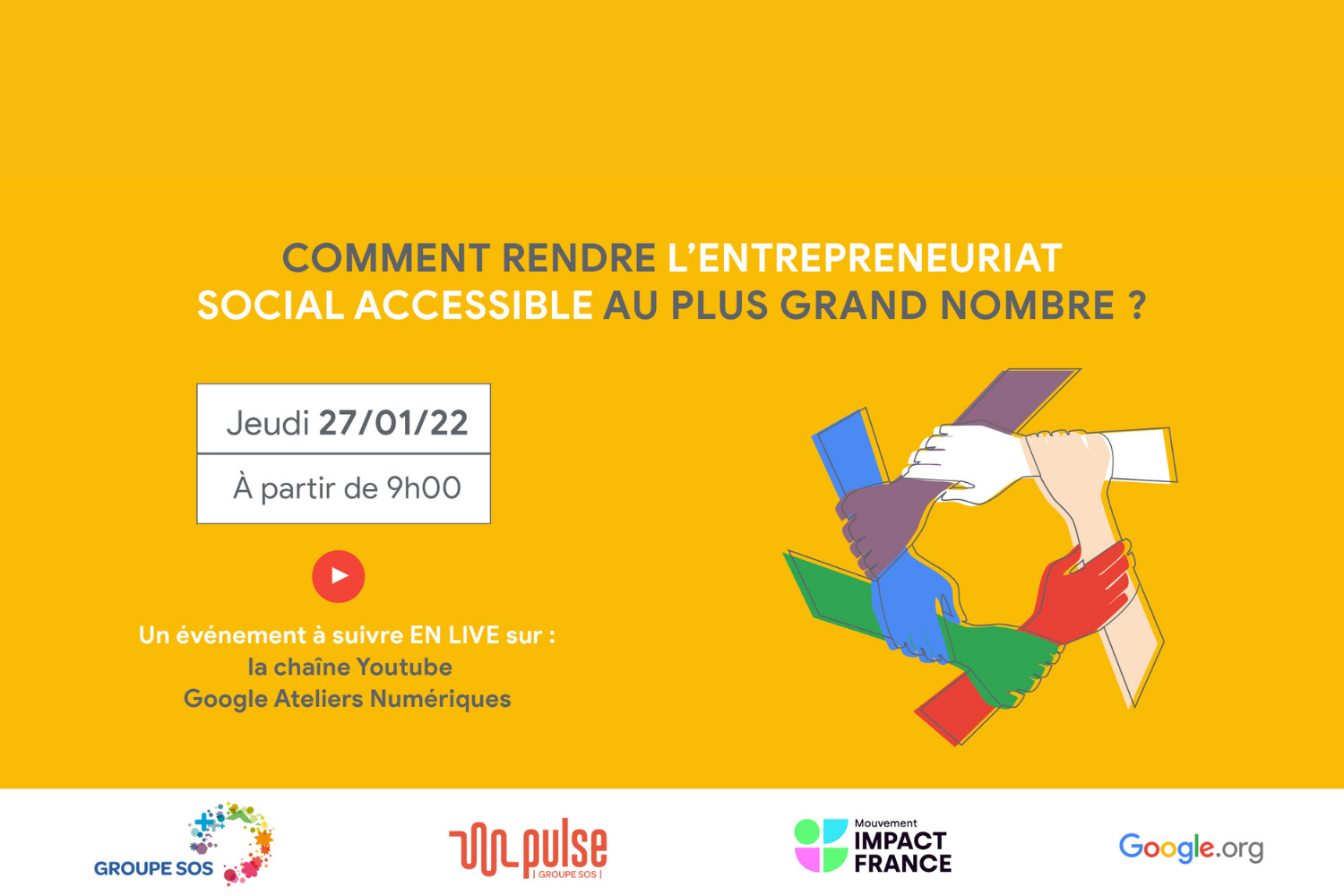 Comment rendre l’entrepreneuriat social accessible au plus grand nombre ? Crédit : Pulse Groupe SOS