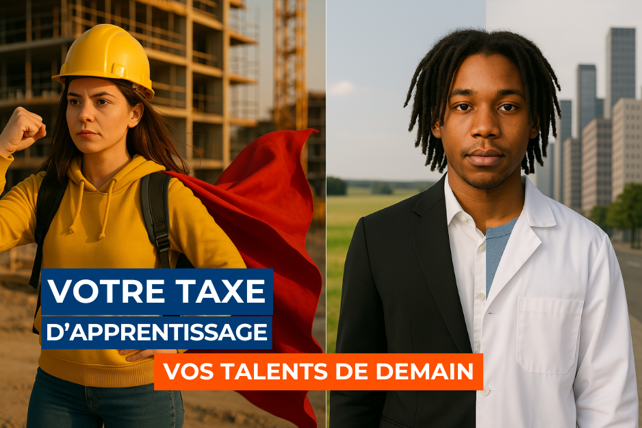 Votre taxe d'apprentissage, vos talents de demain