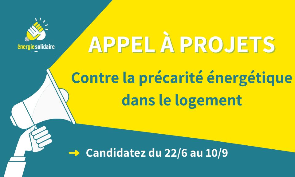 Illustration de l'appel à projets d'Energie Solidaire