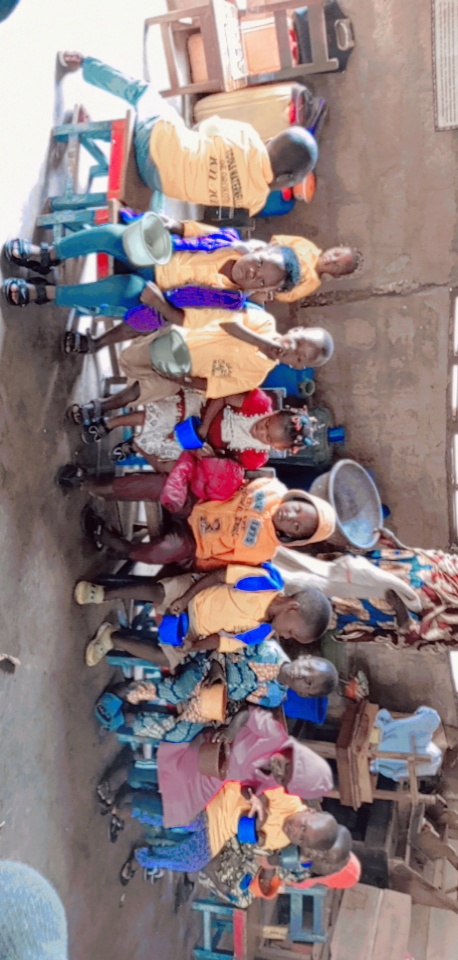 Cantine scolaire de l'EPP Orokoto, à Glazoué