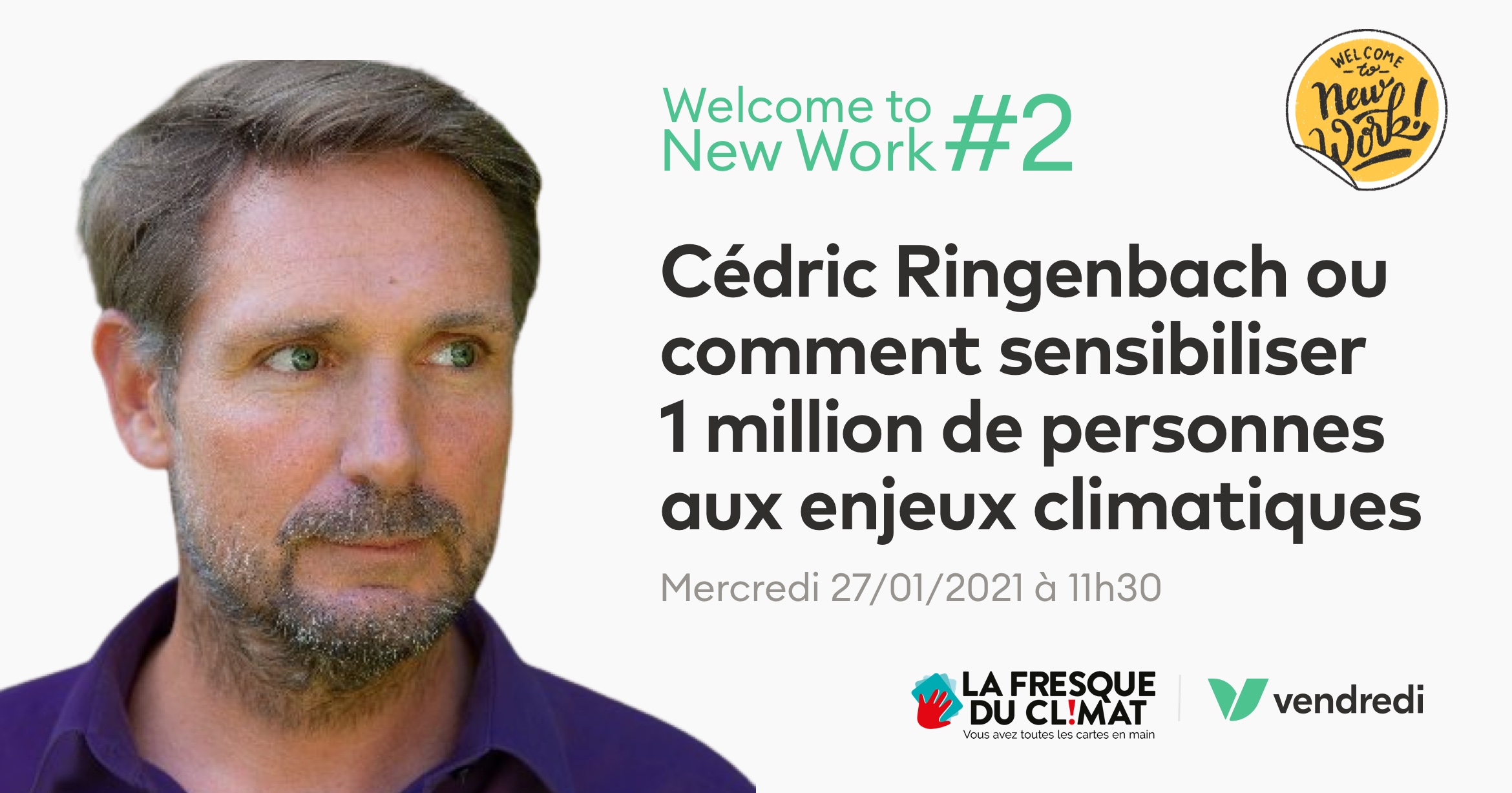 Cédric Ringenbach ou comment sensibiliser 1 million de personnes aux enjeux climatiques
