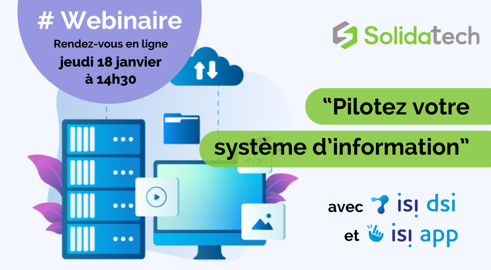 Webinaire- Pilotez votre système d'information