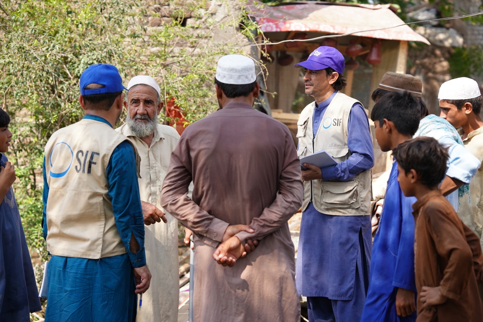 Le SIF va à la rencontre des personnes fragilisées par les inondations, au Pakistan