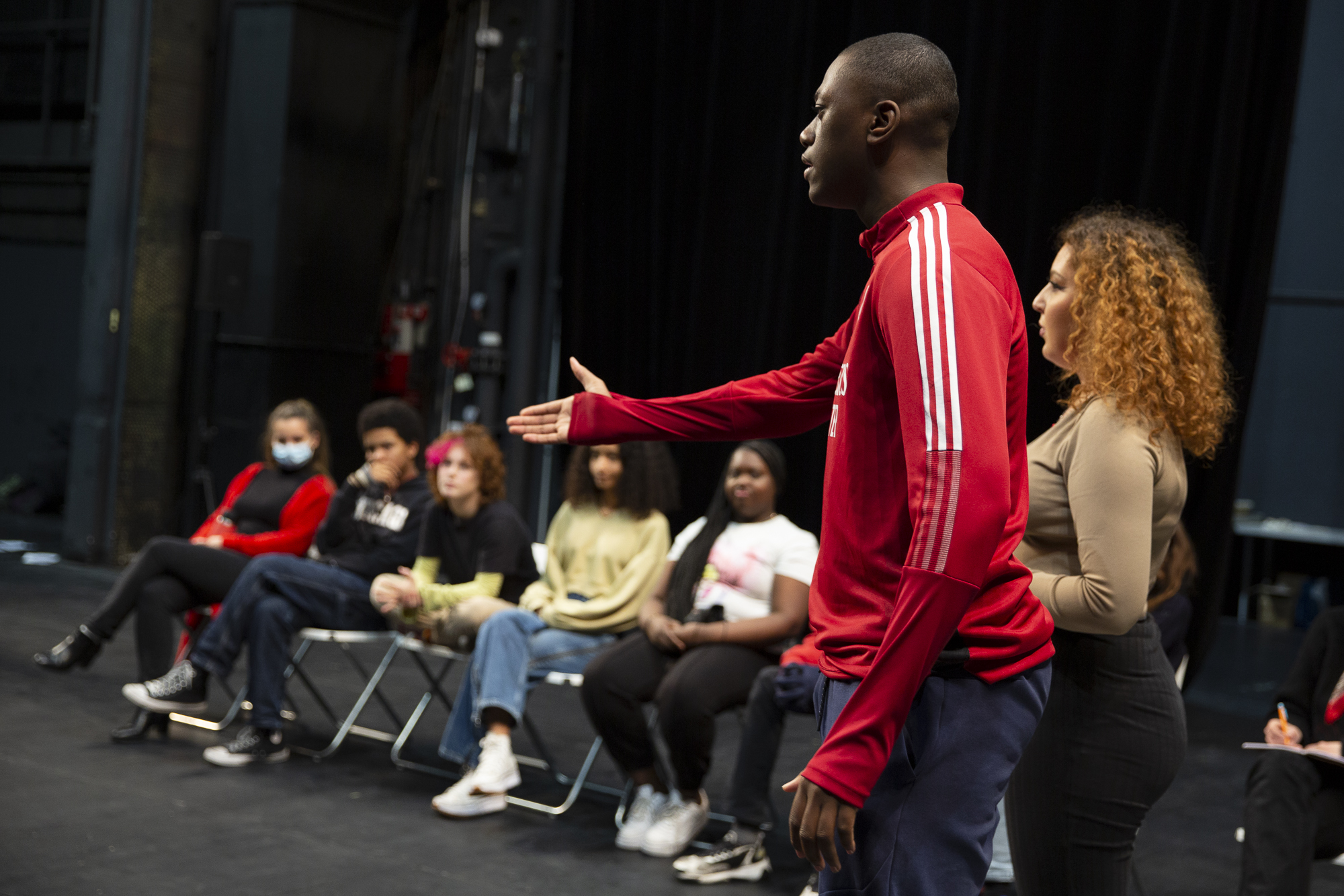 Vivendi Create Joy célèbre la 10e édition du programme Adolescence et Territoire(s). Crédit : Théâtre de l'Odéon 