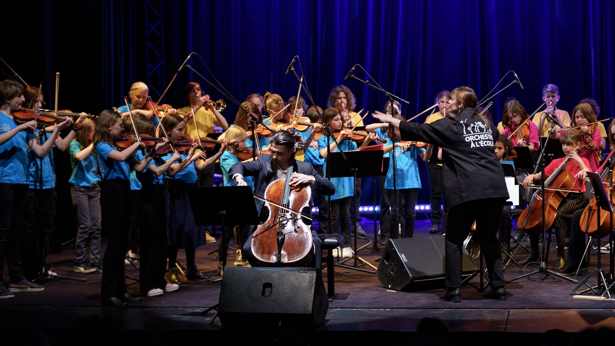 Orchestre à l'école d'Arles