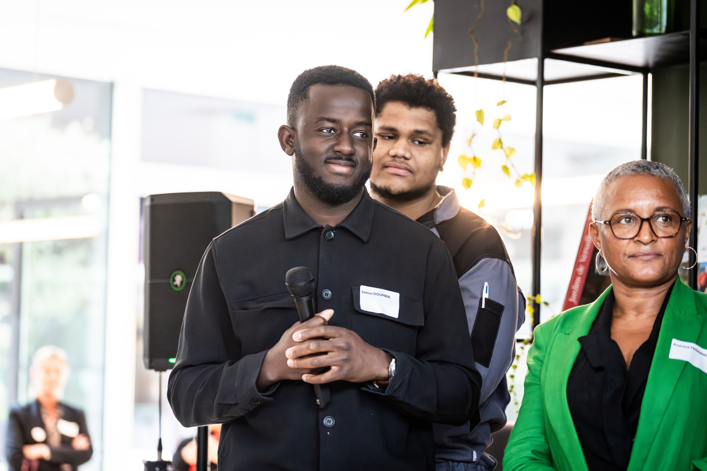 Sekou, accompagné par FACE Val de Marne
