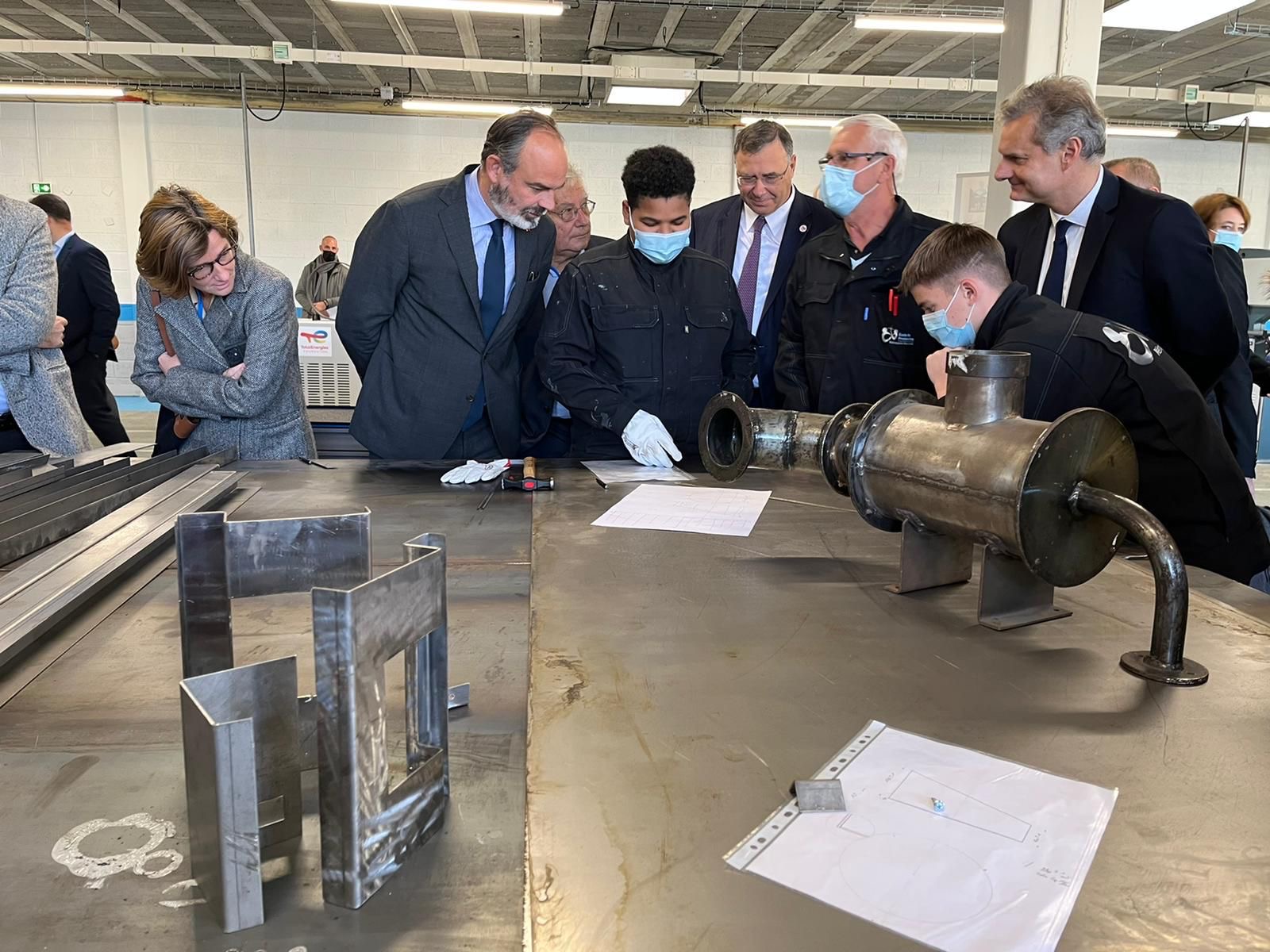 Inauguration de l'École de Production de la Métropole Havraise