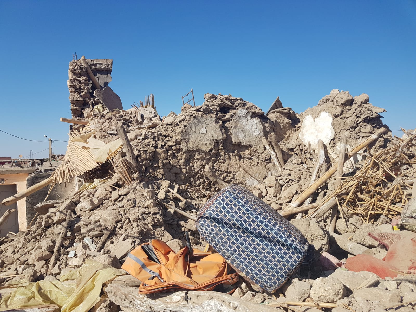 Impacts du séisme sur la ville de Sidi Ouazziz