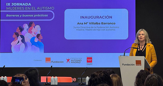 Conférence femmes et autisme - Fondation Orange Espagne 2026