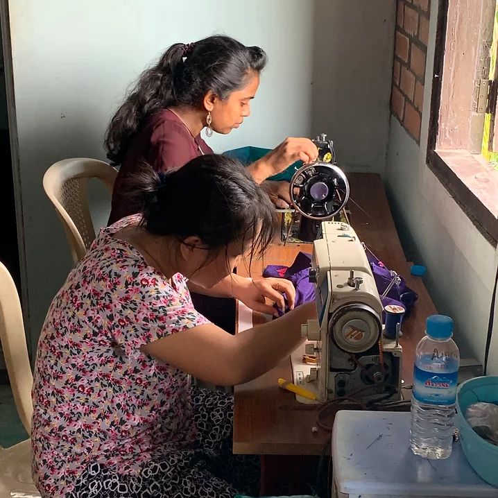 Atelier de couture au centre Younsone