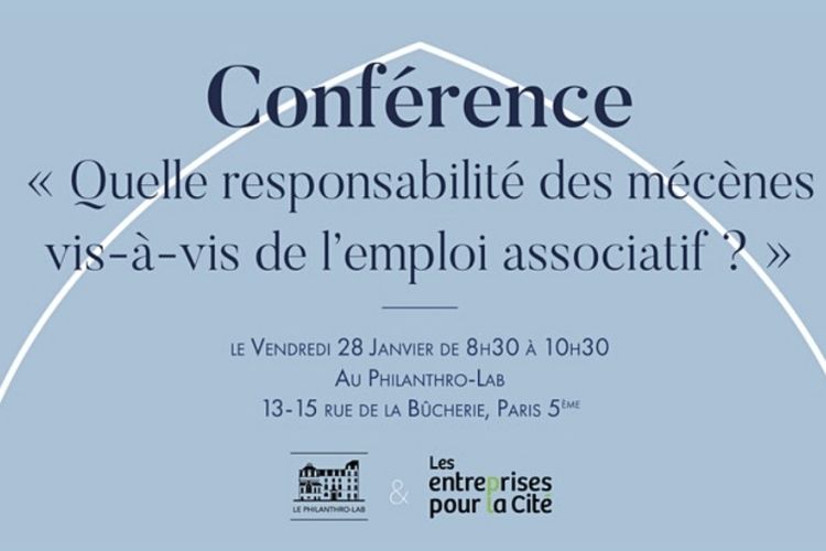 Conférence Philanthro-Lab 28 janvier 2022
