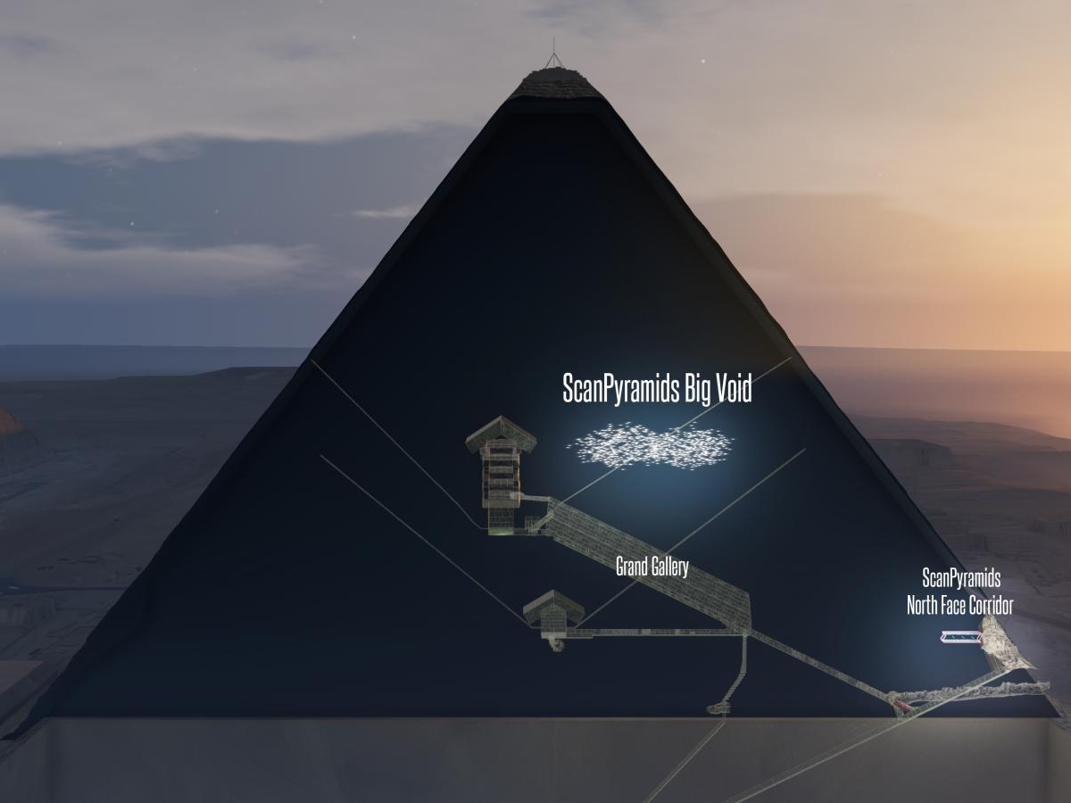 Image issue du projet ScanPyramids
