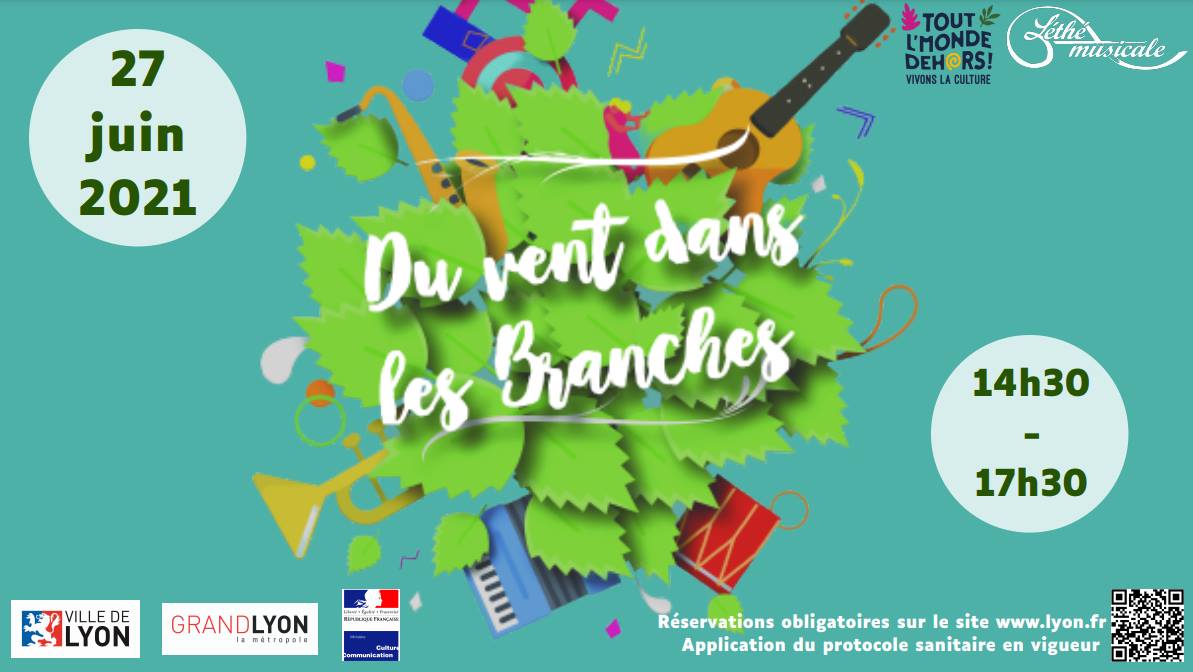 Du vent dans les branches, évènement musical à Lyon le 27 juin 2021