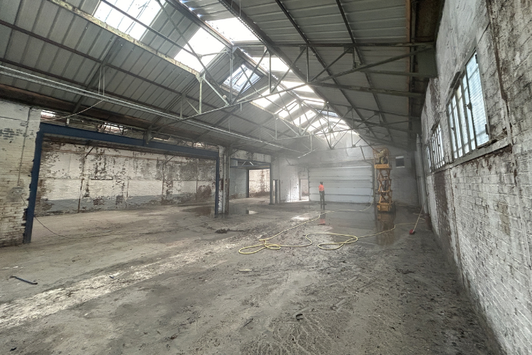 Le lieu avant les travaux