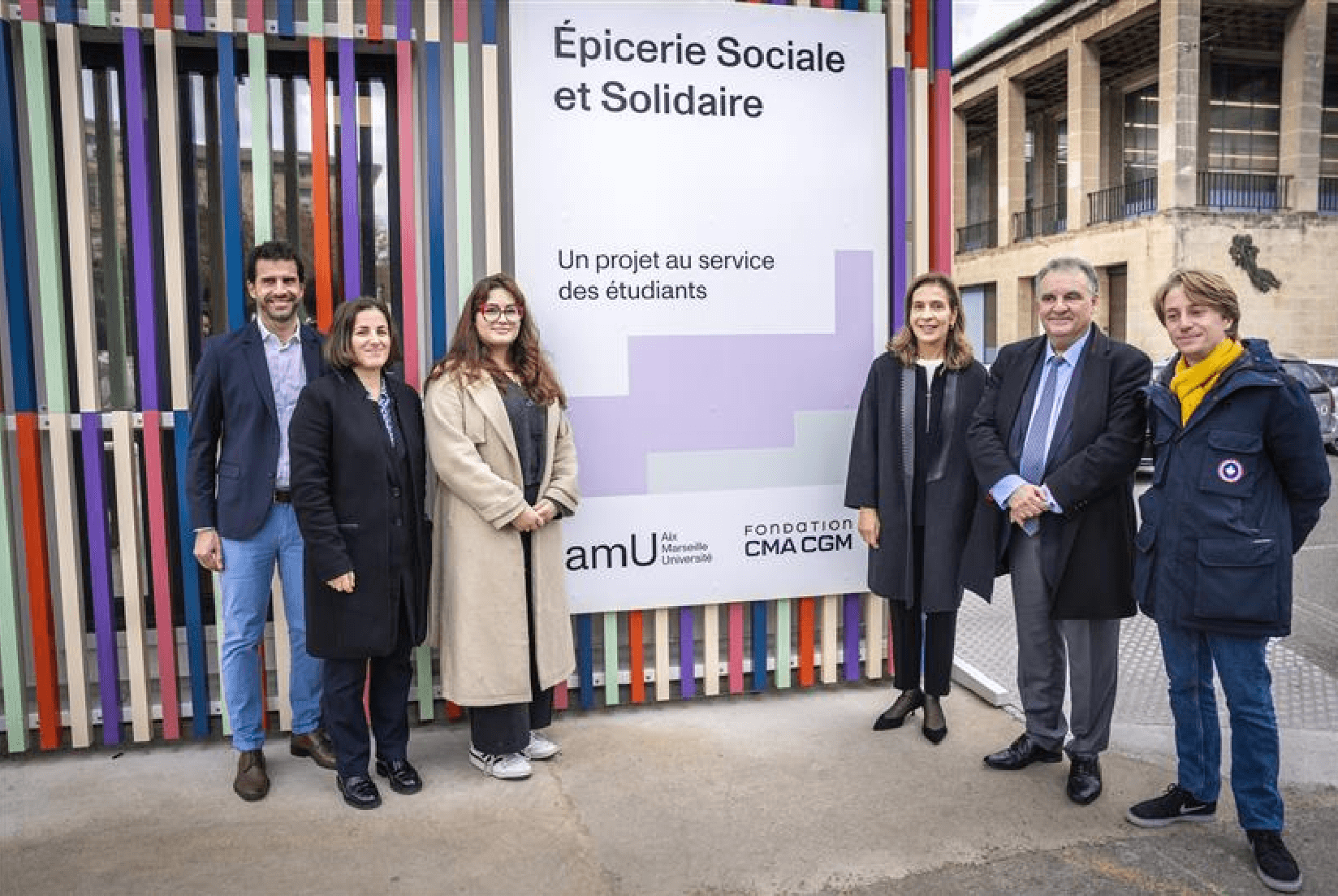 Inauguration de l'Epicerie Solidaire